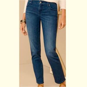 Chico's Jeans Size 0.5 (6) So-Slimming Stretch Denim Mid Rise